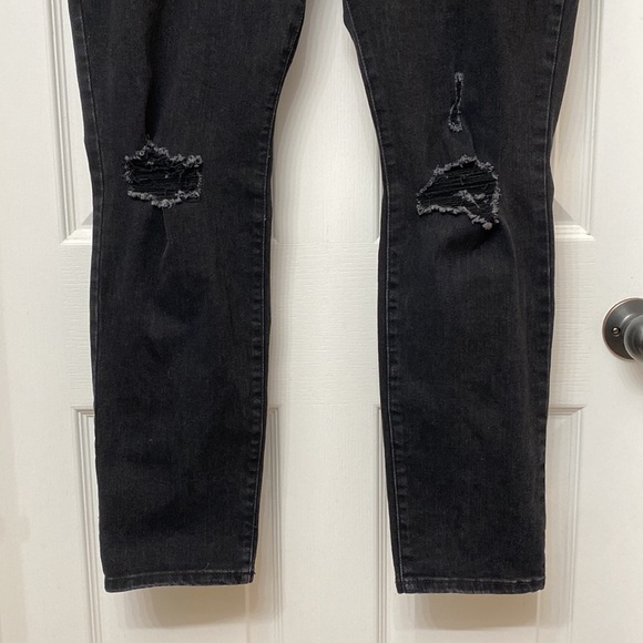 𝅺Old Navy Women’s Pop Icon Skinny Mid Rise Black Jeans Size 16 - Picture 5 of 11